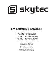 Skytec SPA1000 Gebrauchsanleitung