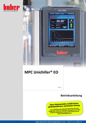 Huber Unichiller02x-MPC EO Betriebsanleitung