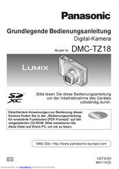 Panasonic Lumix DMC-TZ18 Bedienungsanleitung