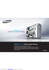 Samsung Digimax S800 Bedienungsanleitung