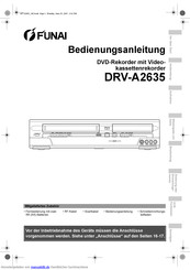 Funai DRV-A2635 Bedienungsanleitung