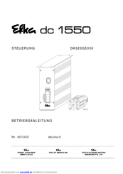 Efka DA320G5350 Betriebsanleitung