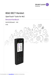 Alcatel-Lucent 8262 R100 Benutzerhandbuch