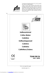 Team KM 36 Gebrauchsanleitung