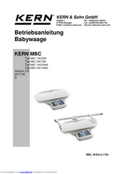 KERN MBC 20K10M Betriebsanleitung