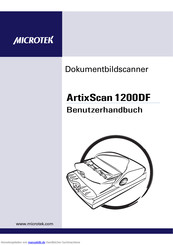 Microtek ArtixScan1200DF Benutzerhandbuch