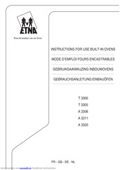 Etna T 3300 Gebrauchsanleitung