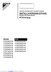 Daikin R32 FTXP20K2V1B Installationsanleitung