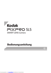 Kodak SL5 PixPro Bedienungsanleitung