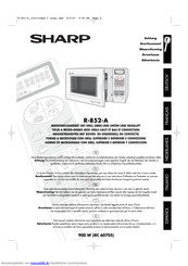 Sharp R-852-A Bedienungsanleitung