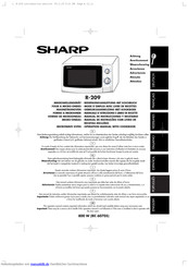 Sharp R-209 Bedienungsanleitung