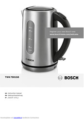 Bosch TWK7901GB Gebrauchsanleitung
