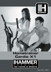 Hammer Cardio X1 Bedienungsanleitung