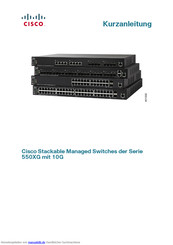 Cisco 550XG mit 10G Serie Kurzanleitung