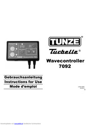 Tunze turbelle Wavecontroller 7092 Gebrauchsanleitung