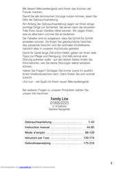 Siemens Family Line 01805/2223 Gebrauchsanleitung