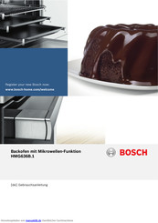 Bosch HMG636B.1 Serie Gebrauchsanleitung