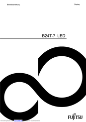 Fujitsu B24T-7 LED Betriebsanleitung