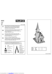 FALLER church Handbuch