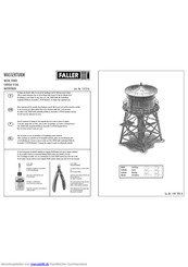 FALLER water power Handbuch