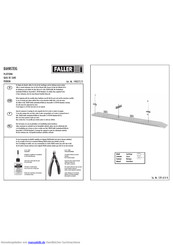 FALLER 190277/2 platform Anleitung