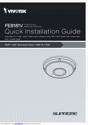 Vivotek FE8181V Schnellinstallationsanleitung