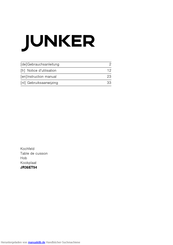 Junker JR36ET54 Gebrauchsanleitung