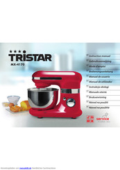 Tristar MX-4170 Bedienungsanleitung