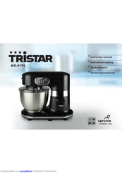 Tristar MX-4174 Bedienungsanleitung
