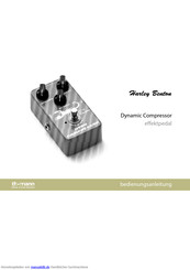 Harley Benton Dynamic Compressor Bedienungsanleitung