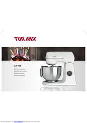 Turmix CX 910 Gebrauchsanweisung