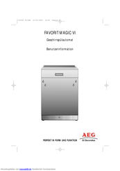 AEG Electrolux FAVORIT MAGIC VI Benutzerinformation
