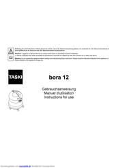 Taski bora 12 Gebrauchsanweisung