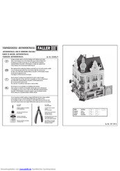 FALLER 232385/4 Stadthauserzeile Beethovenstrasse Anleitung