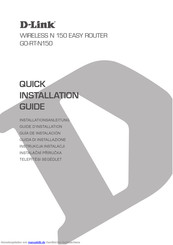 D-Link GO-RT-N150 Installationsanleitung