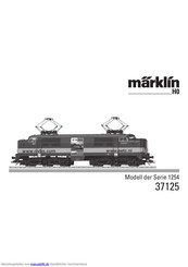 Marklin 37125 Bedienungsanleitung