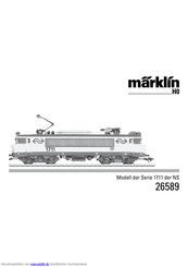 Marklin 26589 Montageanleitung