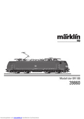 Marklin 39860 Bedienungsanleitung
