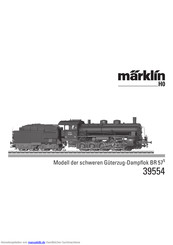 Marklin 39554 Bedienungsanleitung