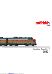 Marklin 39621 Bedienungsanleitung