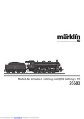 Marklin 26603 Montageanleitung
