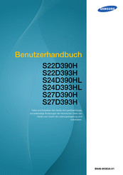 Samsung S22D393H Benutzerhandbuch
