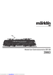 Marklin 39863 Bedienungsanleitung