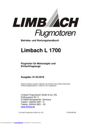 LIMBACH L 1700 Betriebshandbuch