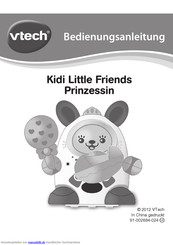 Vtech Kidi Little Friends Prinzessin Bedienungsanleitung