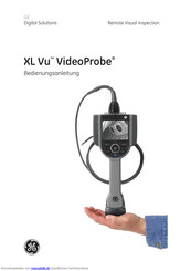 GE Measurement XL Vu VideoProbe Bedienungsanleitung