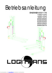 logitrans EHSS 1000/3270 Betriebsanleitung