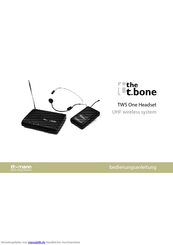 thomann the t.bone TWS One Headset Bedienungsanleitung