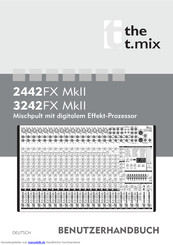The t.mix 2442FX MkII Benutzerhandbuch