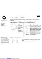 Motorola MBP160 Kurzanleitung